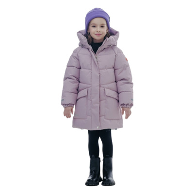 Пальто Fox-cub 5149 пудра 01